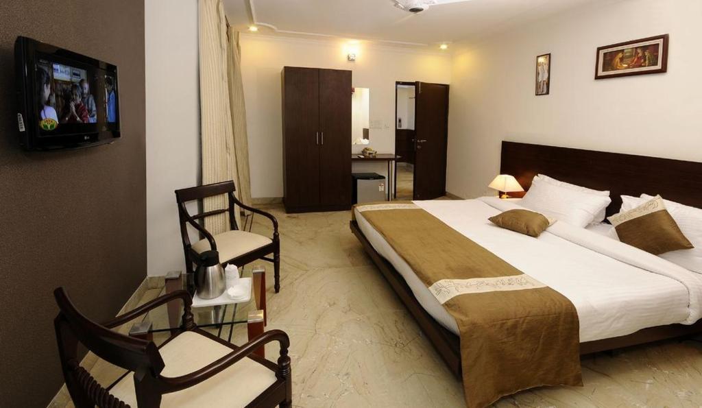 Airport Hotel Goodluck New Delhi Rom bilde